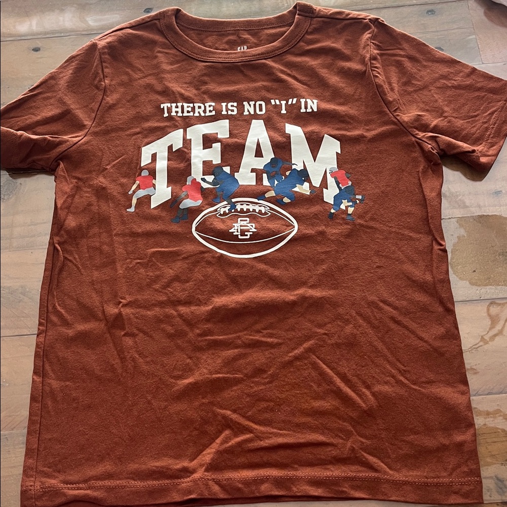 GAP Kids Rust Team Graphic Tee
